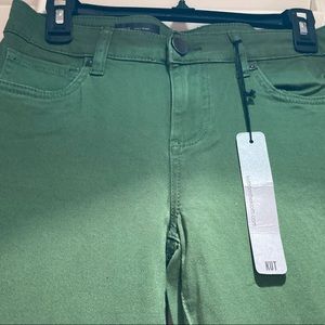 NWT Dark emerald green jeans with tags
